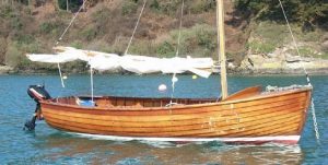 How do you build a wood boat